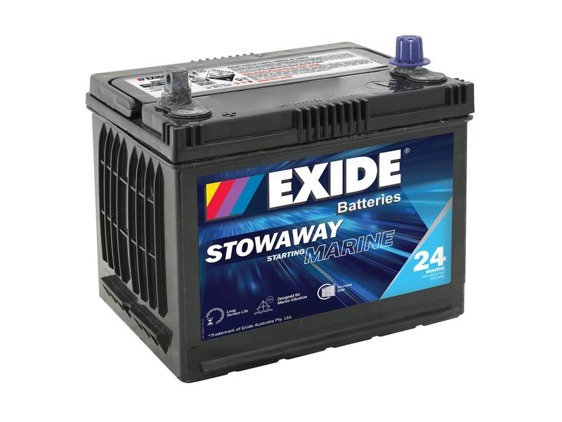 Exide MSST22 12V 61Ah 620A Stowaway Marine Battery Image 1