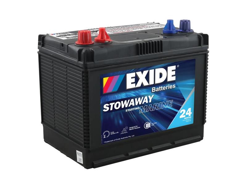 Exide MSST24 12V 80Ah 700A Stowaway Marine Battery Image 1