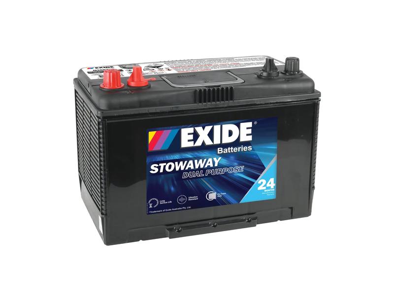 Exide MSDP27D 12V 105Ah 780A Stowaway Dual Purpose Battery Image 1