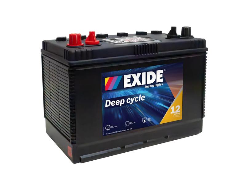 Exide ED70 12V 110Ah  Deep Cycle Battery Image 1