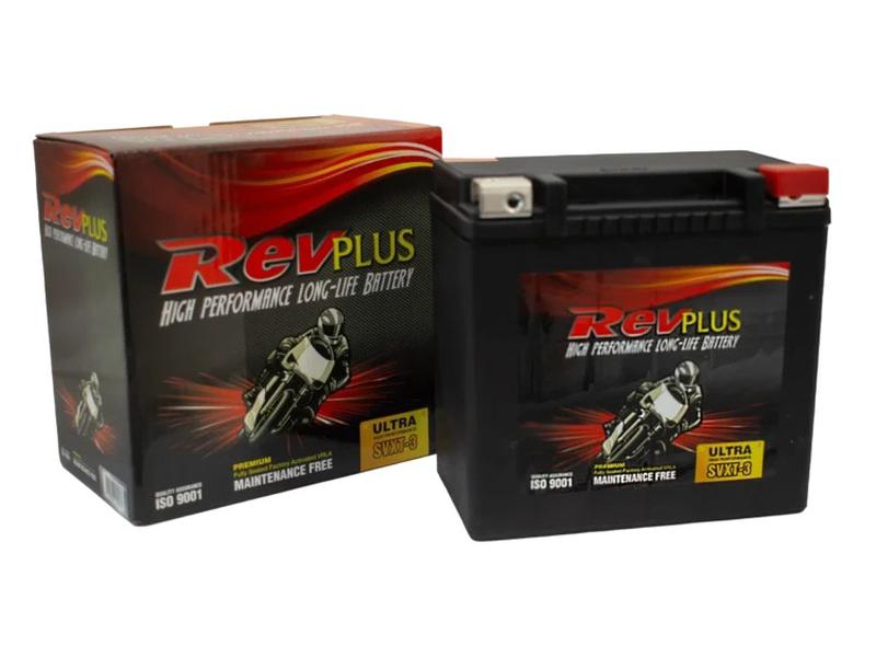 Exide SVXT-3 12V 12Ah 230A Rev Plus Battery Image 1
