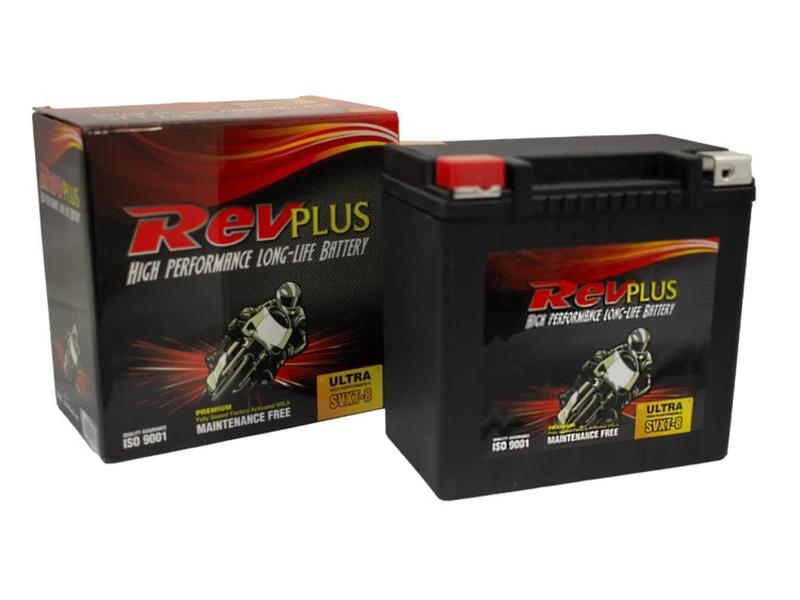 Exide SVXT-8 12V 12Ah 230A Rev Plus Battery Image 1