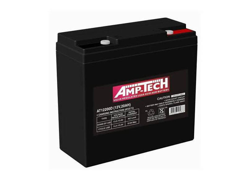 Exide AT12200D 12V 20Ah  AmpTech Battery Image 1