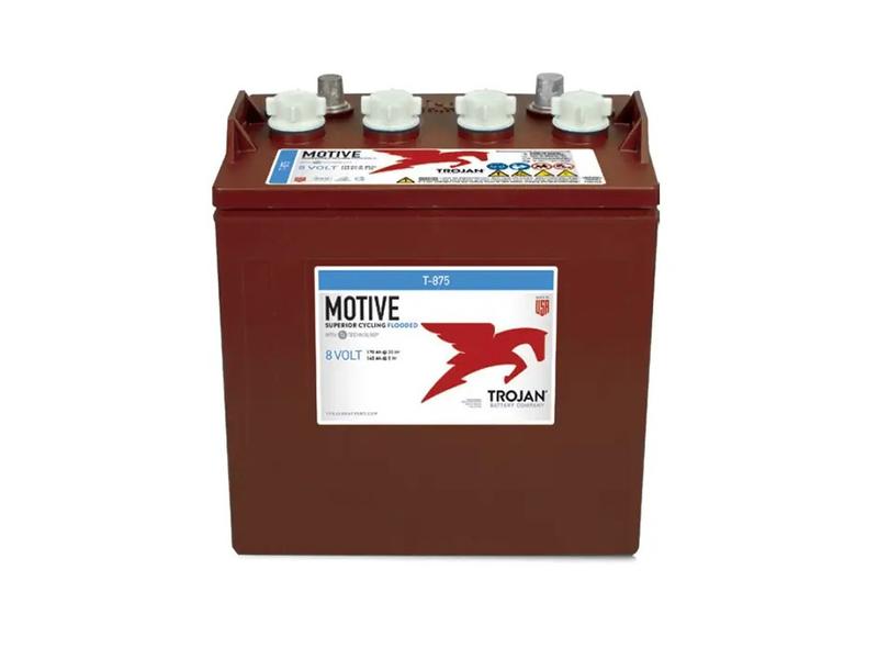 Exide T875 8V   Trojan Battery Image 1