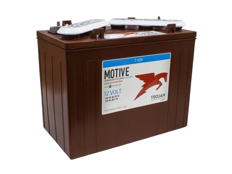 Exide T1275 12V   Trojan Battery Image 1