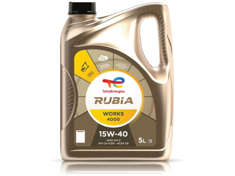 RUBIA WORKS 4000 15W/40 5L Image 1