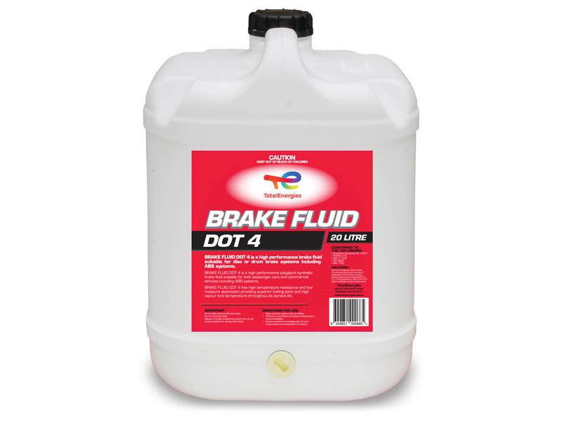 BRAKE FLUID DOT 4 20L Image 1