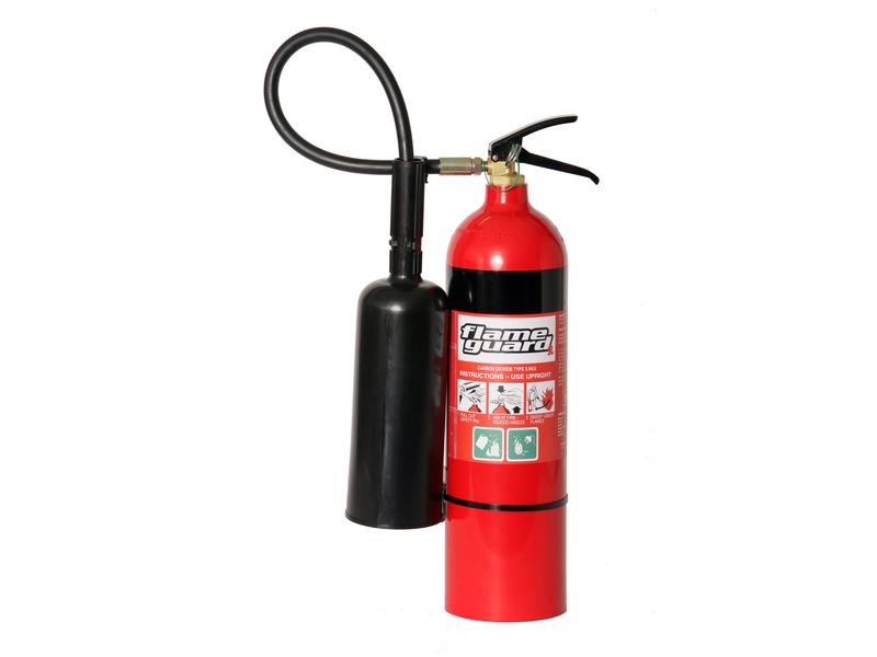 Fire Extinguisher - Carbon Dioxide. Capacity: 3.5kg. Supplied with Image 1
