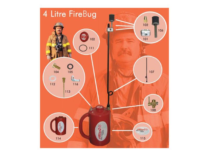 Chubb Firebug Drip Torch Fixed Wand Image 1
