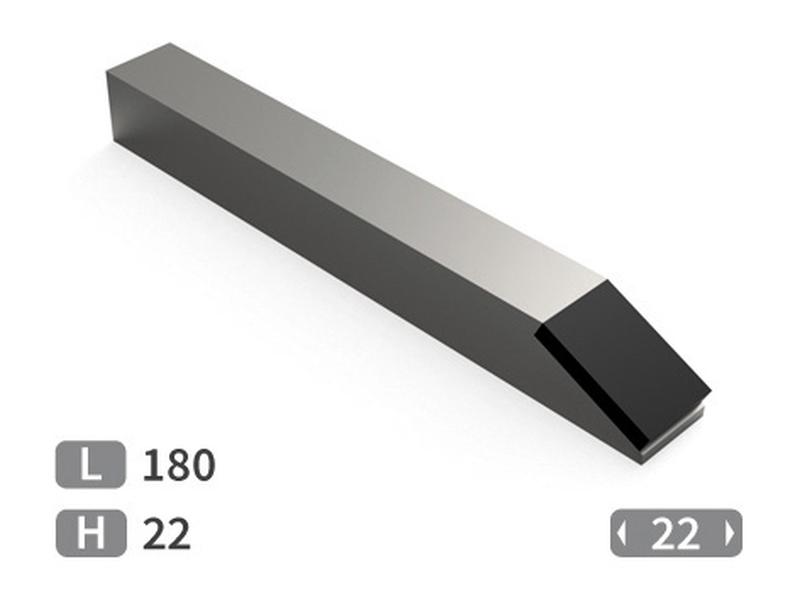 Weld-on square tip with carbide inserts. Image 1