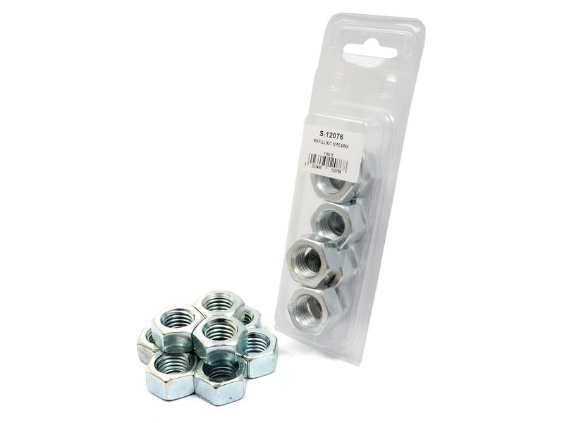 Agripak 10 pcs. Coarse Nut M18x2.50mm Image 1