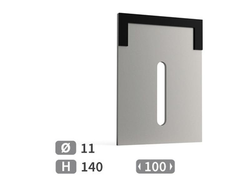 Scraper with carbide inserts for Packer. Image 1