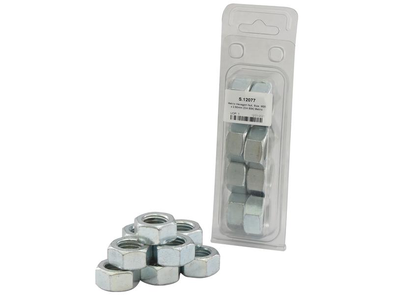 Agripak 10 pcs. Coarse Nut M20x2.50mm Image 1