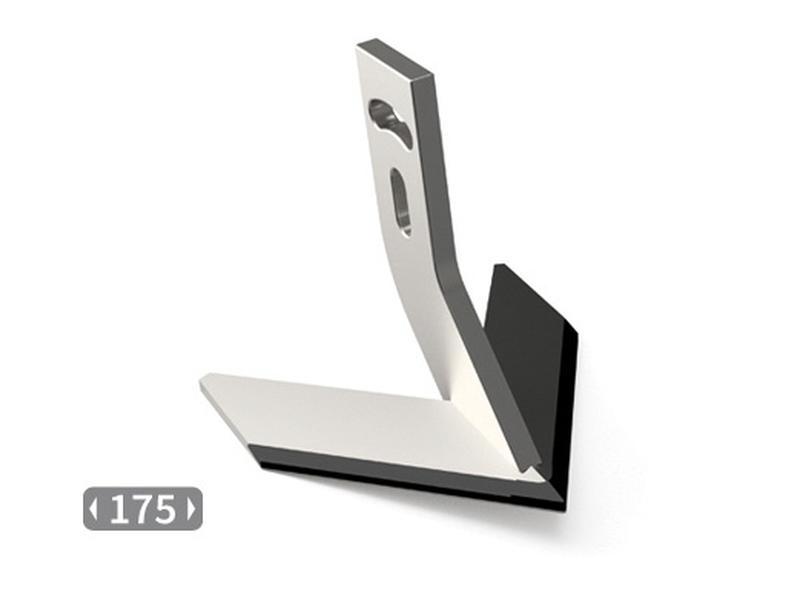 Finger with carbide inserts for a weeder. Image 1