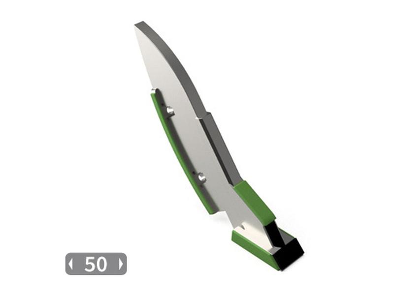 Tip for cracker with carbide inserts and replacement inserts. Image 1