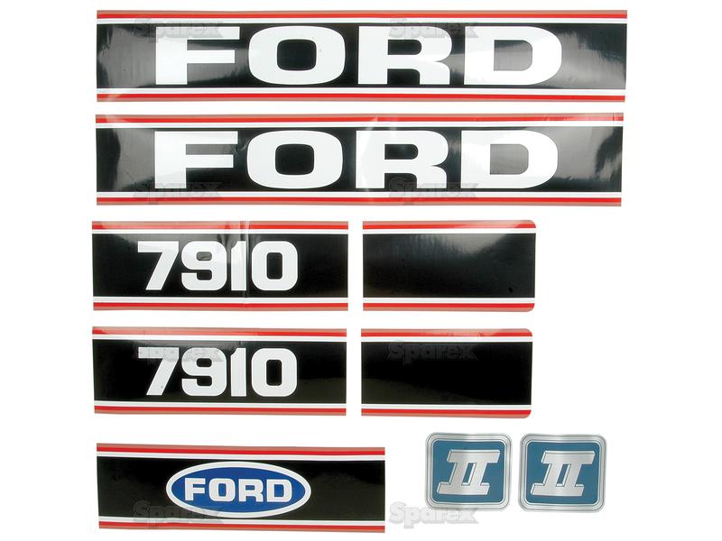 Decal Set - Ford / New Holland 7910 Force II