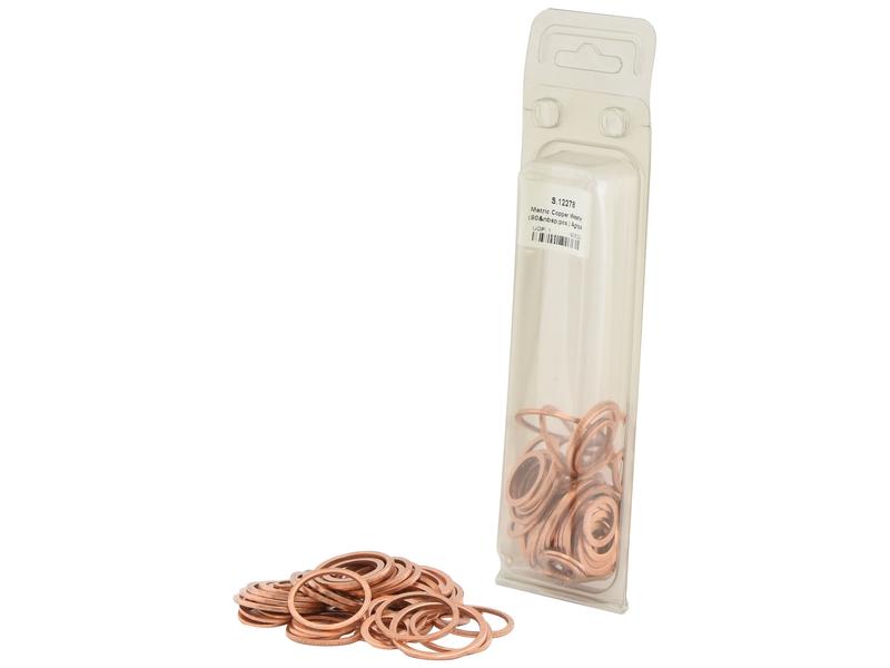 Agripak 90 pcs. Metric Copper Washer Image 1