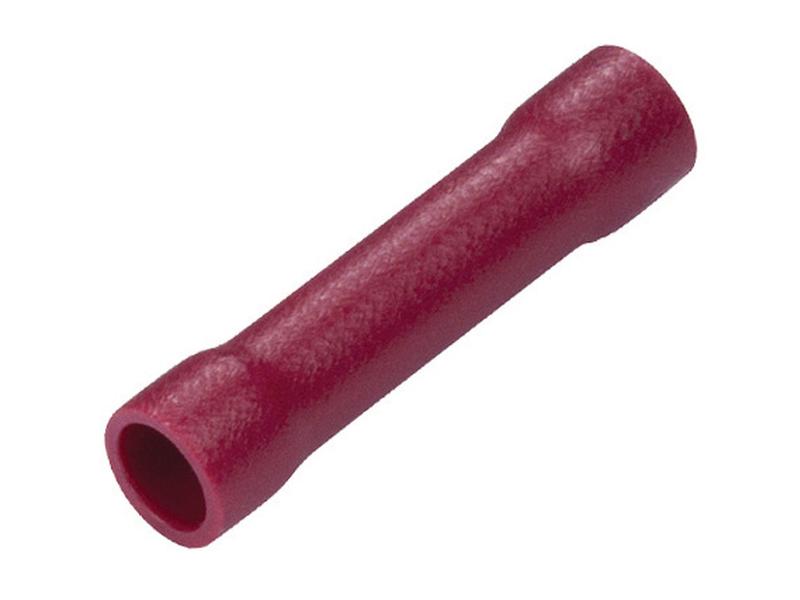 Pre Insulated Inline Terminal, Standard Grip, 4.0mm, Red (0.5 - 1.5mm) Image 1