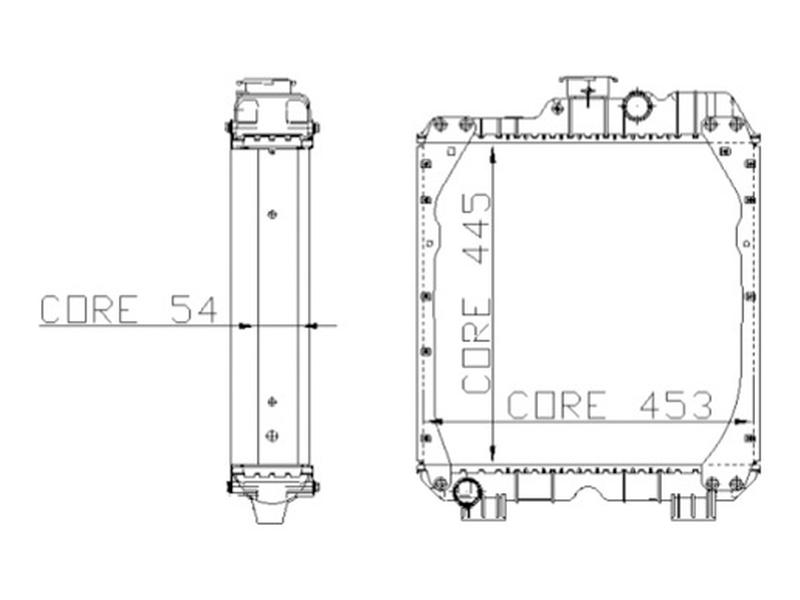 437565 Radiator Radiator