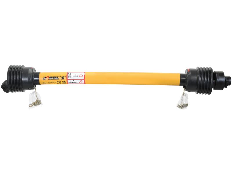 Weasler PTO Shaft - (Lz) Length: 560 MM, 1 3/8in X 6 Spline Q.r. to 1 3/8in X 6 Spline Q.r. - Sparex Part S.39008