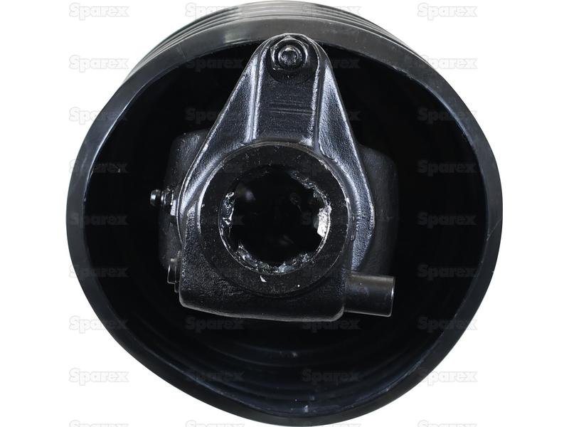 GARDLOC PTO Shaft - (Lz) Length: 860 MM, 1 3/8in X 6 Spline Q.r. to 1 3/8in X 6 Spline Friction Disc Clutch - Sparex Part S.128704