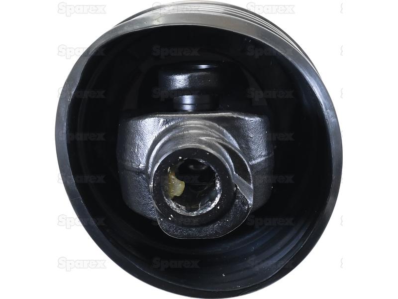 GARDLOC PTO Shaft - (Lz) Length: 1010mm, 1 3/8'' x 6 Spline Q.R. to 1 3 ...