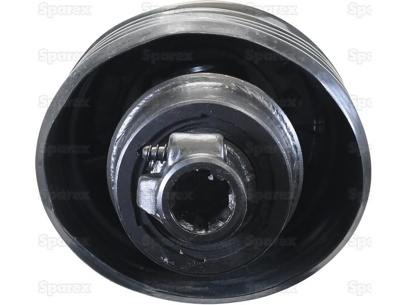 GARDLOC PTO Shaft - (Lz) Length: 860 MM, 1 3/8in X 6 Spline Q.r. to 1 3/8in X 6 Spline Friction Disc Clutch - Sparex Part S.128704 main image 1