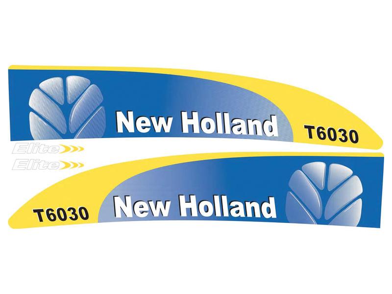 Decal Set - Ford / New Holland T6030 Image 1