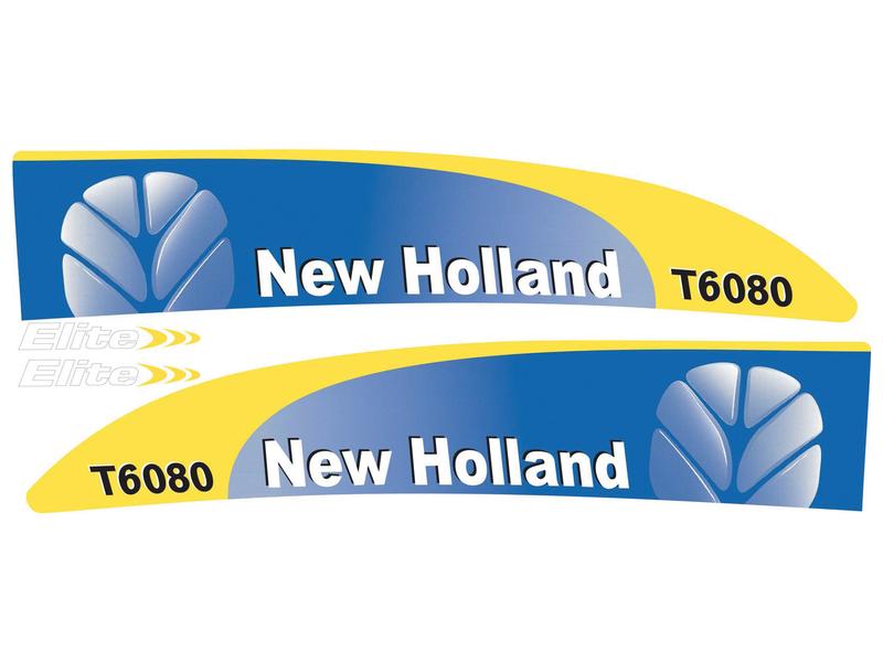 Decal Set - Ford / New Holland T6080 Image 1