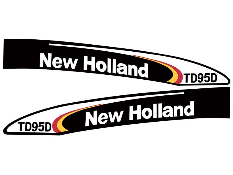 Decal Set - Ford / New Holland TD95D Image 1