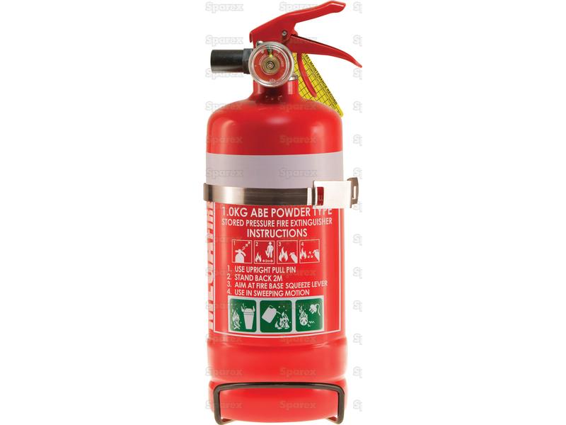 1.0kg ABE Extinguisher c/w Bracket