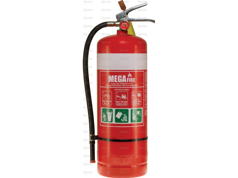 9.0kg ABE Extinguisher c/w Bracket