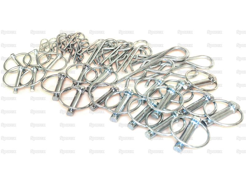 Linch Pin & Grip Clips Combination Pack (50 pcs. Bag)