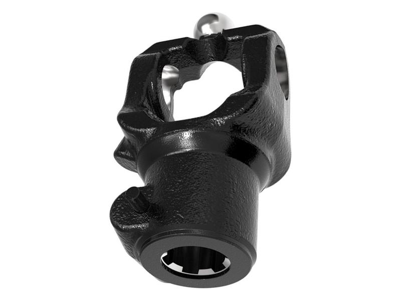 PTO Yoke - Quick Release Wide Angle (U/J Size: 36 x 89 & 32 x 106mm) Spline Type: 1-3/4\'\'x 6 Image 1