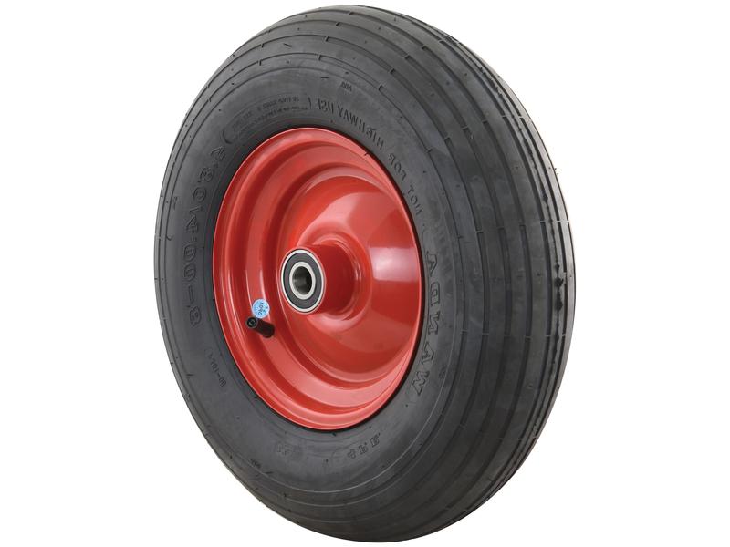 Complete Wheel, 4.00 / 4.80 - 8, 8\'\', 4PR, P301 Multi Ribbed Image 1
