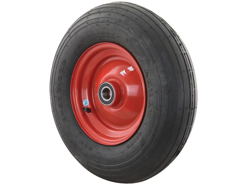 Complete Wheel, 4.00 / 4.80 - 8, 8\'\', 4PR, P301 Multi Ribbed Image 1