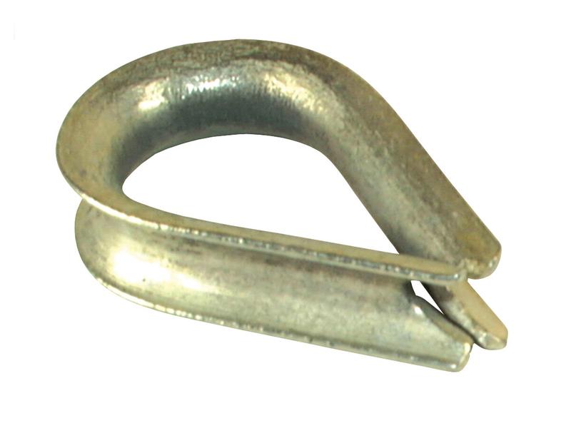 Wire Rope Thimble, Wire Ø12mm x 76mm Image 1