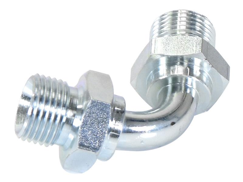 Hydraulic Adaptor 1/2\'\' BSP Male x 1/2\'\' BSP Male 90° Swept Elbow Image 1