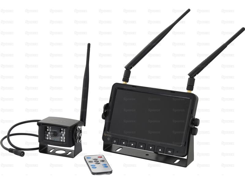 Wireless Digital Vehicle Camera System 7\'\' Monitor, x1 Camera, Cable, Remote Control & Antenna
