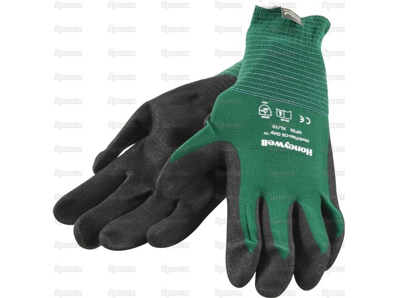 Oil Grip Nitrile Gloves - 11/XXL