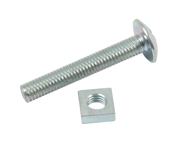 Metric Roofing Bolt & Nut, M5x25mm Image 1