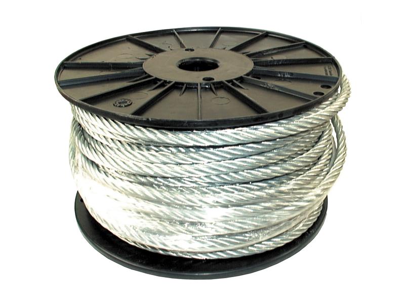 Wire Rope With Nylon Core - Steel, Ø2mm x 200M Image 1
