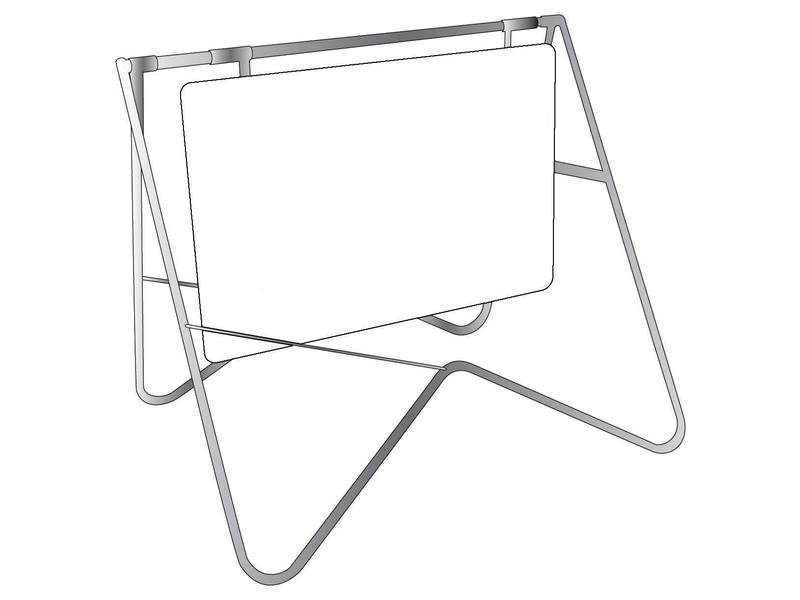 Safety Sign - Swing Stand, 900 x 600mm