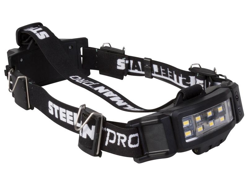 Slim rechargeable headlamp with movement detector