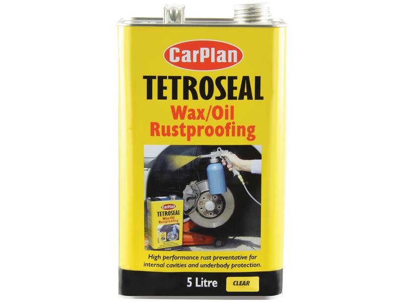 Sparex Wax/Oil Rustproofing Tin Clear 5 ltr(s)