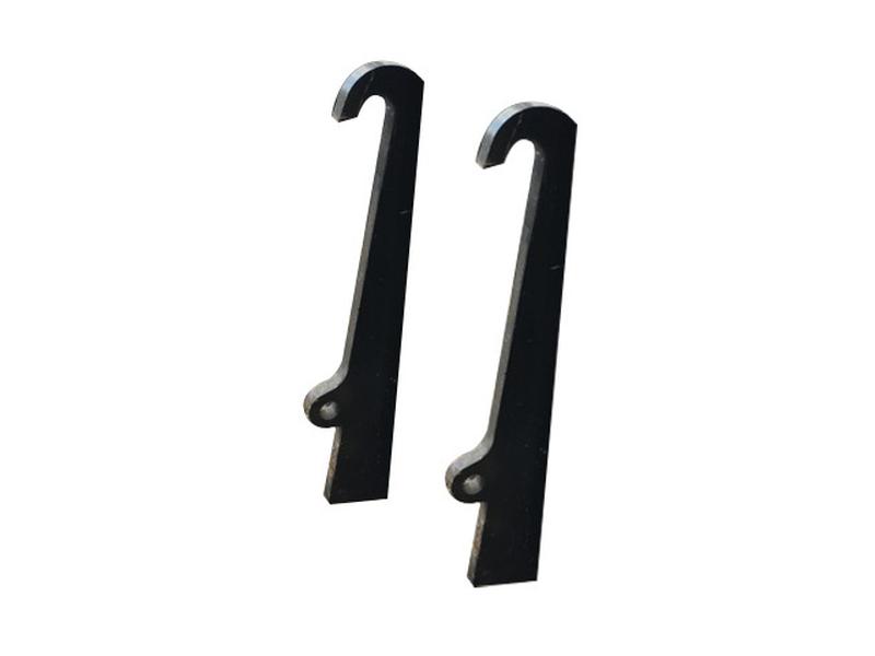 Loader Bracket (Pair), Replacement for: JCB