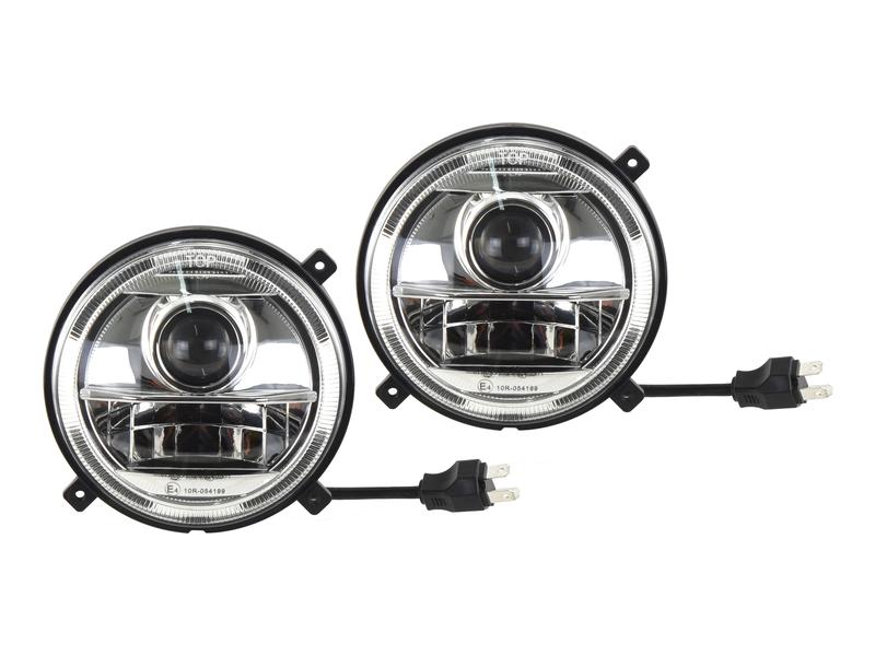 LED Head Light Kit, Interference: Class 3, & (LH 1560 - 2760 Lumens Raw,