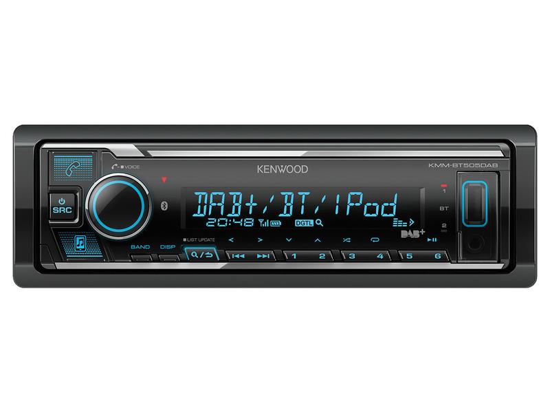 Radio - DAB | Bluetooth | Mechless | Short Body | Aux In | Android | iPod-iPhone | Spotify App | USB | Receiver (KMMBT505DAB)