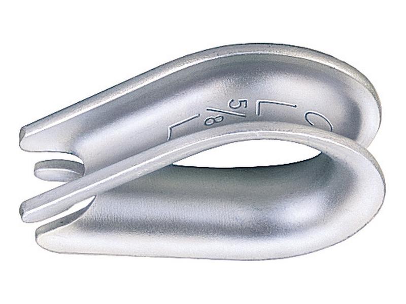 Wire Rope Thimble G411 - Ø6-7mm (4 pcs.) Image 1