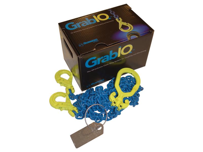 GrabiQ chain sling Safety Hook - Number of Legs: 2, Length: 3M, SWL: 3.5T